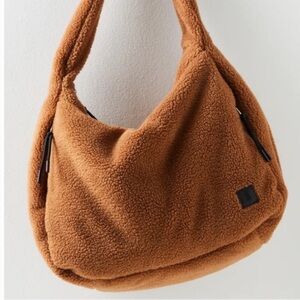 Free People Movement Cozy Carryall Sherpa Bag - Coco Teddy - NEVER USED